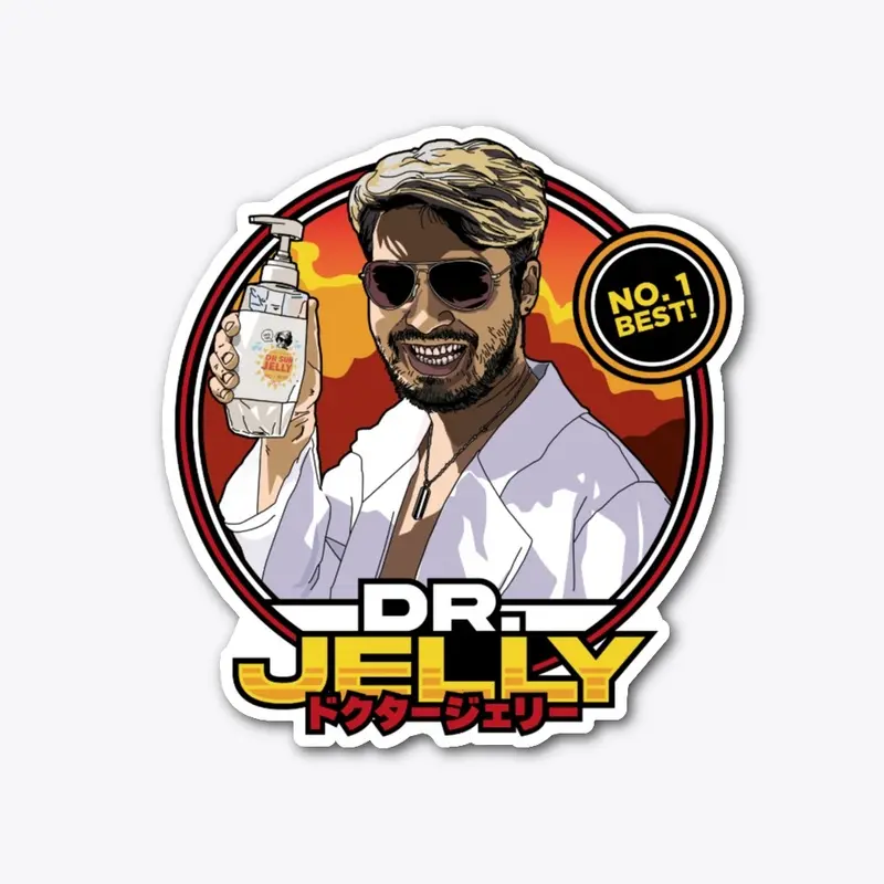 Dr Jelly Sticker